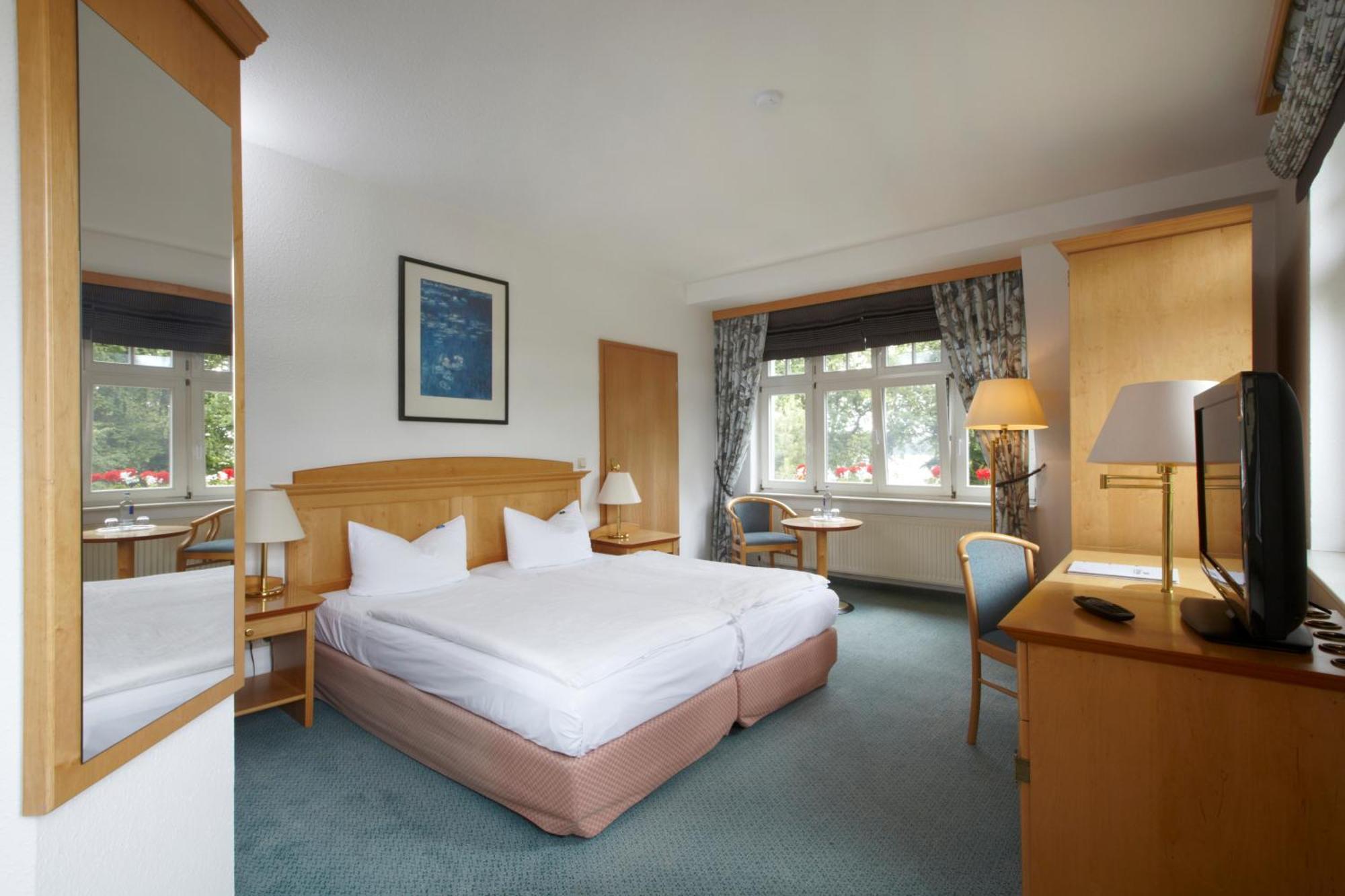 Meeressterne Hotel Idyll Am Wolgastsee Korswandt Bagian luar foto
