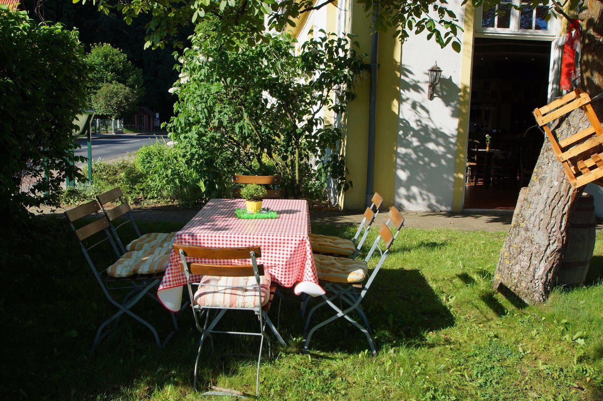 Meeressterne Hotel Idyll Am Wolgastsee Korswandt Bagian luar foto