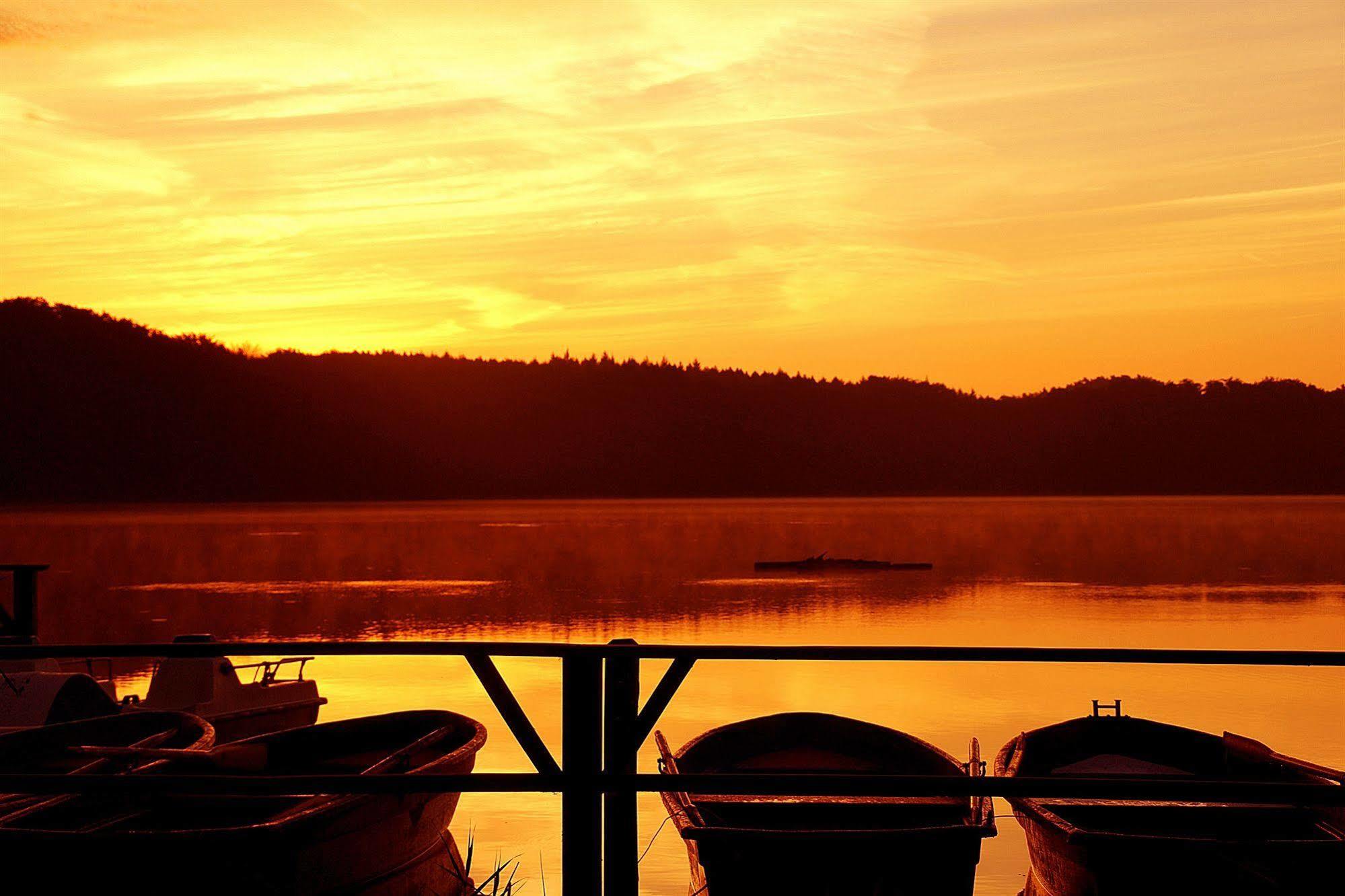 Meeressterne Hotel Idyll Am Wolgastsee Korswandt Bagian luar foto