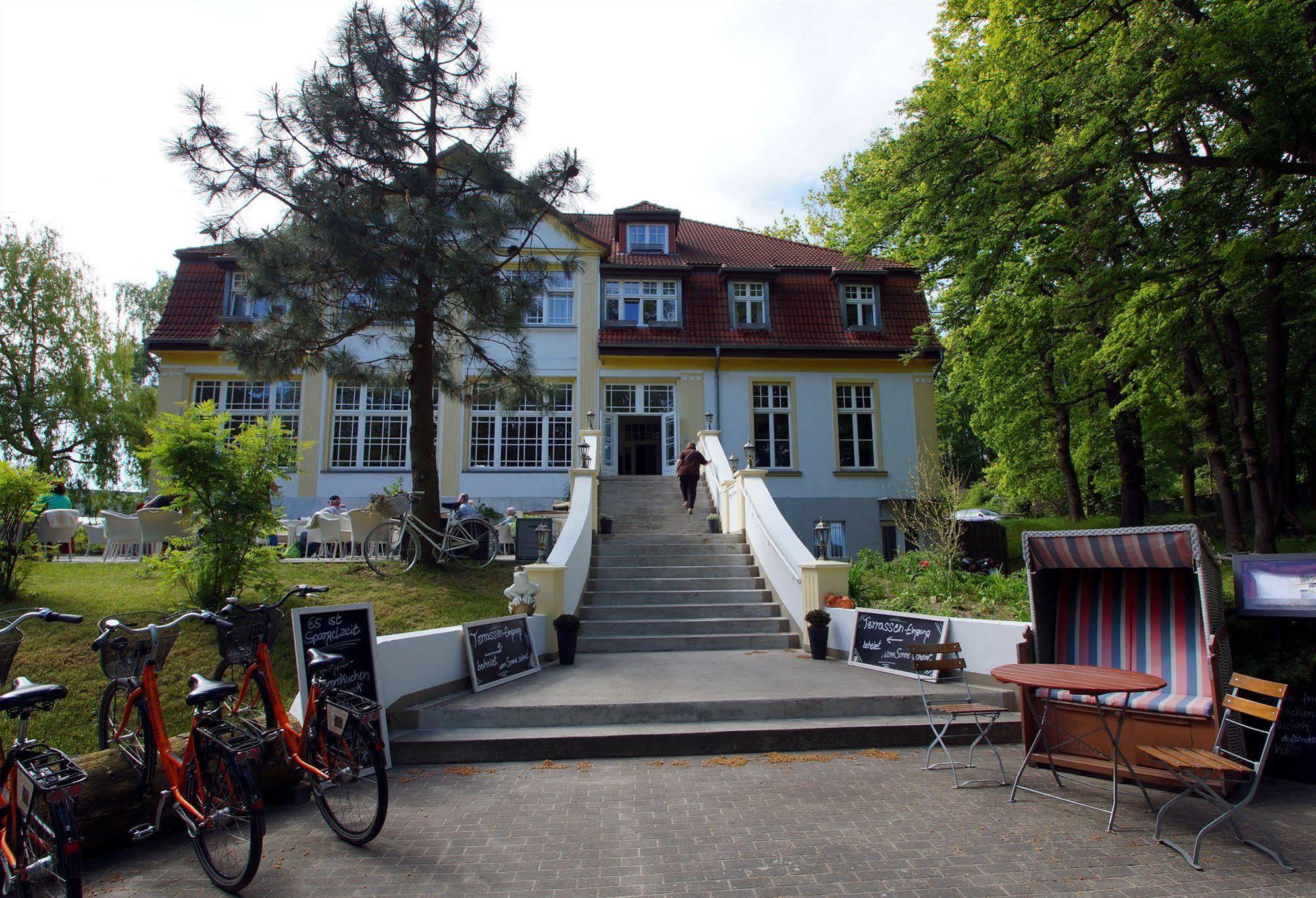 Meeressterne Hotel Idyll Am Wolgastsee Korswandt Bagian luar foto